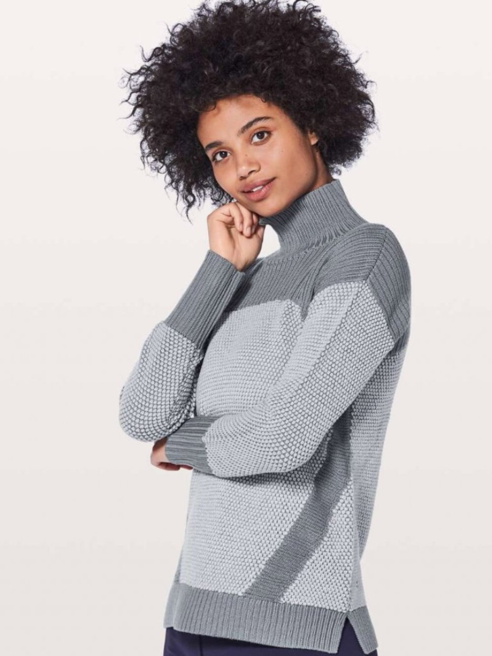 Lululemon Warm and Restore 100% Merino Wool Sweater Size 4-6